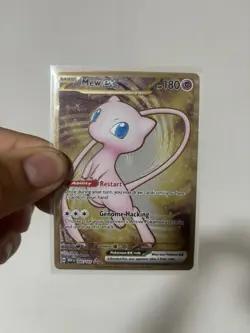 Pokemon Mew EX Scarlet & Violet 151 Ultra Rare 205/165 Full Art Holo HP 180 - Image 1