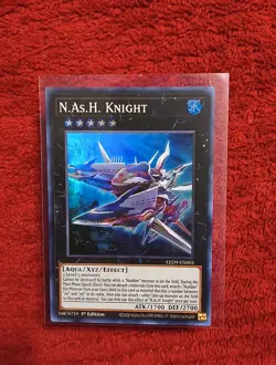 Yu-Gi-Oh! TCG N.As.H. Knight led9-en003 1st Edition Rare - Image 2