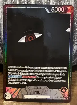 One Piece OP-13 - Imu Alt Art Leader - OP13-079 English Card - Image 1