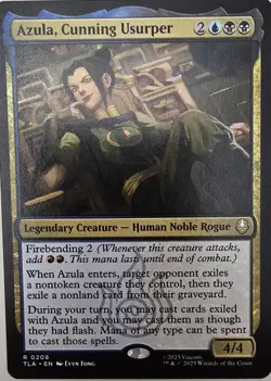 MTG Azula Cunning Usurper Commander Deck Fire Nation Grixis Combat Control EDH🔥 - Image 1