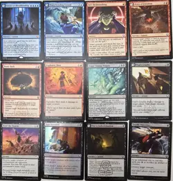 MTG Azula Cunning Usurper Commander Deck Fire Nation Grixis Combat Control EDH🔥 - Image 2