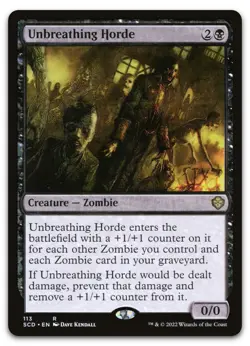 Unbreathing Horde #113 (NM) Starter Commander SCD Magic MTG - Image 1