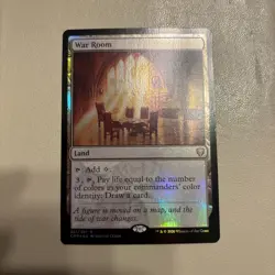 *FOIL* War Room - Commander Legends - MTG Magic The Gathering - NM - Image 1
