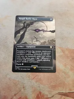 Nazgul Battle-Mace Borderless Commander The Lord Of The Rings MTG NM - Image 1