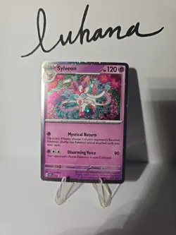 Pokemon TCG Sylveon SVP172 Black Star Promo Cosmos Holo NM - Image 1