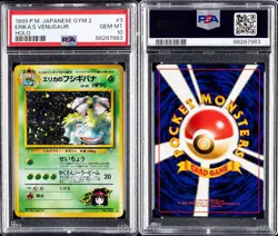 1999 Pokemon Erika's Venusaur PSA 10 Holo Japanese - Image 3
