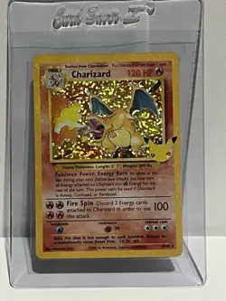 Pokemon TCG Celebrations Classic Collection #4/102 Charizard Holo Rare - Image 1