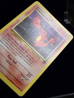 Pokemon TCG - CHARMANDER - 50/82 - UNLIMITED - TEAM ROCKET (2000) - WOTC - MP/LP - Image 3