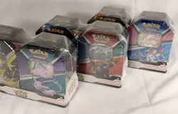 Pokemon V Heroes Eevee Evolutions Lot Set Bundle 6 Tins 2023 Sealed New - Image 3