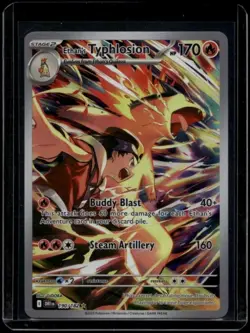 Pokemon TCG Ethan's Typhlosion 190/182 Destined Rivals Illustration Rare NM - Image 1