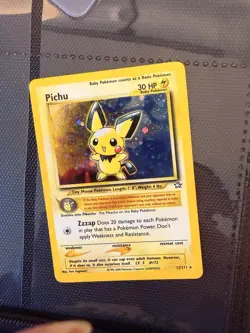 Pokemon TCG Pichu Holo Rare Neo Genesis 12/111 - Image 3