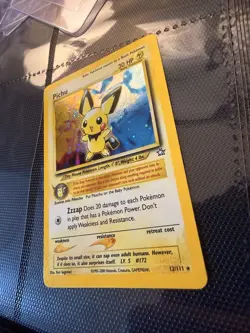 Pokemon TCG Pichu Holo Rare Neo Genesis 12/111 - Image 4