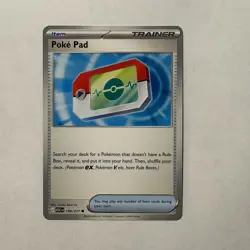 Poke Pad 198/217 Pokemon Mega Evolutions: Ascended Heroes - Image 1