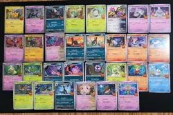 Pokemon 2024 Halloween Trick or Trade Complete Set of 30 w/ Holos NM - Image 1
