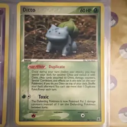 Pokemon Ditto (Bulbasaur) 60 HP 36/113 EX Delta Species Rare Regular - Image 1