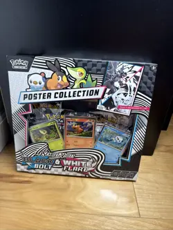 Pokemon TCG: Black Bolt & White Flare- Unova Poster Collection Box - Image 1