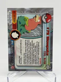 Slowpoke #79 Topps Pokemon Series 2 TV Animation Edition NEAR MINT - Image 2