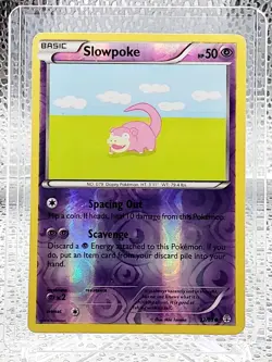 2016 Pokemon TCG Slowpoke HP 50 Holo #32/83 - Image 1