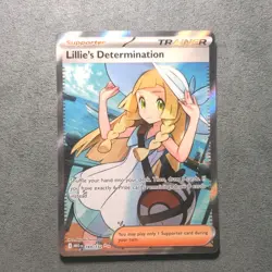 Pokemon English - Mega Evolution - Lillie's Determination 169/132 - NM - Image 1