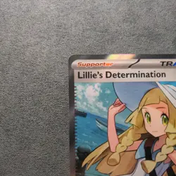 Pokemon English - Mega Evolution - Lillie's Determination 169/132 - NM - Image 3
