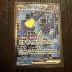 Pokemon Iron Crown EX 158/131 Prismatic Evolutions Special Illustration Rare - Image 1