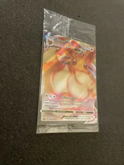 SEALED Eevee VMAX SWSH087 Black Star Promo Full Art Holo Pokemon TCG 2021 NM - Image 3