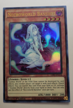 Yu-Gi-Oh Necroworld Banshee Ultra Rare 1st Edition GFP2-EN114 - Image 1