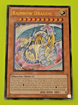 Yu-Gi-Oh Rainbow Dragon Ultra Rare LCGX-EN162 Nm - Image 1