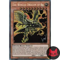 Yugioh The Winged Dragon of Ra TN19-EN009 Secret Rare Limited Edition NM - Image 1