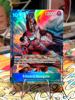 One Piece TCG Edward.Newgate OP13-042 Alt Art - Image 1