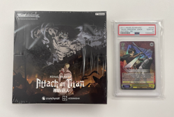 Weiss Schwarz Attack on Titan Vol.2 "To Seize Freedom" Eren GEM PSA 10 BB - Image 1