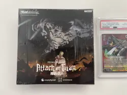 Weiss Schwarz Attack on Titan Vol.2 "To Seize Freedom" Eren GEM PSA 10 BB - Image 3