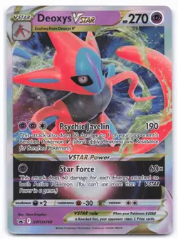 SWSH: Sword & Shield Promo Cards #SWSH268 Deoxys VSTAR - Image 1