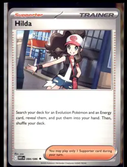 Pokemon Hilda White Flare WHT 084/086 Non Holo 3 Card Lot - Image 1