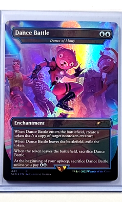 2022 MTG Magic the Gathering SLD Secret Lair Drop Foil #442 Dance Battle - Image 1