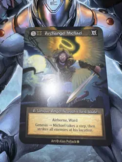 Archangel Michael Unique Gothic Earth NM Sorcery: Contested Realm NON Foil🔥🔥 - Image 2