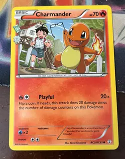 Pokemon TCG XY Generations Radiant Collection Charmander RC3/RC32 LP - Image 1