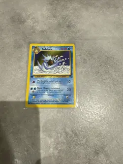 Pokemon Card Golduck Fossil 1st Edition Uncommon 35/62 Near Mint Condition - Image 1