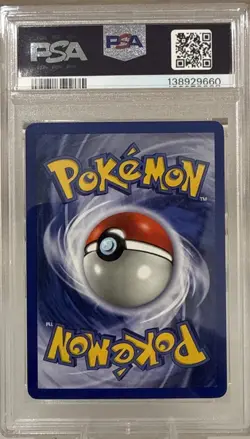 1999 Pokemon Shadowless Base Set Blastoise #2 PSA 6 - Image 2