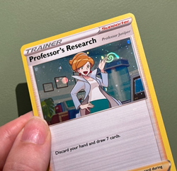 MEW TAIL COSMO HOLO SWIRL Pokemon Professor’s Research 060/072 Shining Fates - Image 3