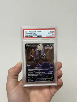 2021 Pokemon SWSH Umbreon V 189/203 Evolving Skies Full Art PSA 10 - Image 3