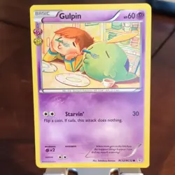 Pokemon Gulpin Generations Radiant Collection Common RC12/RC32 HP60 2016 - Image 1