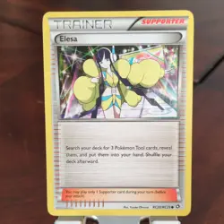 Pokemon Elesa Legendary Treasures Radiant Collection Holo Trainer RC20/RC25 201… - Image 1