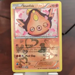 Pokemon Stunfisk Legendary Treasures Radiant Collection Holo RC12/RC25 HP90 Eng… - Image 1