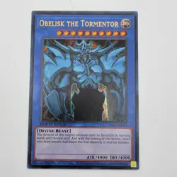 ( OBELISK THE TORMENTOR ) - Ultra Rare - LC01-EN001 - Limited NM - Yu-Gi-Oh 25th - Image 1