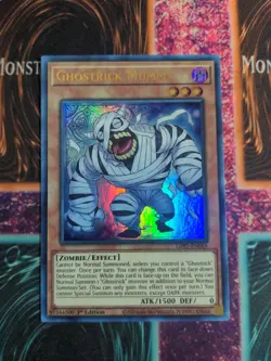 Yu-Gi-Oh! Ghostrick Mummy GFP2-EN069 Ultra Rare 1st Edition NM/LP - Image 1