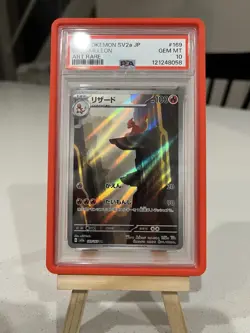 Pokemon Charmeleon 169/165 SV2a Card 151 Art Rare Holo Japanese PSA 10 - Image 3