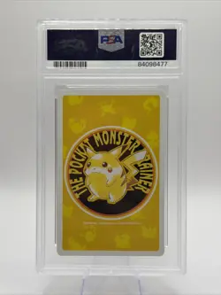 Pokemon Yellow Playing Cards Rhyhorn Japanese #111 CGC 10 Gem Mint - Image 2