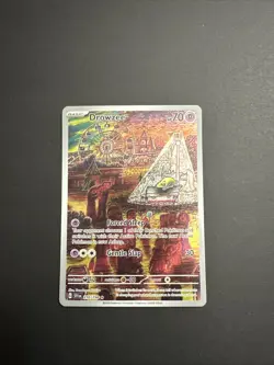 Pokemon TCG Scarlet/Violet Drowzee Base Set Holo Rare Card 210/198 - Image 1