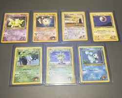 Pokemon TCG Gym Challenge/Heroes 7 Card Lot - LP/Excellent - Image 2
